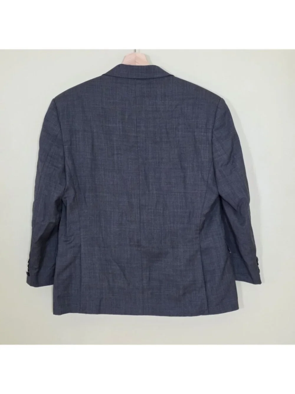Ralph Lauren Blazer Men US 42S Gray Wool 2B 2V Lined SB Business Edgy Minimalist